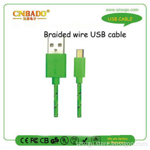 Faster charging cable, length of 1m/2m/3m, faster charging, effective safety, good quality